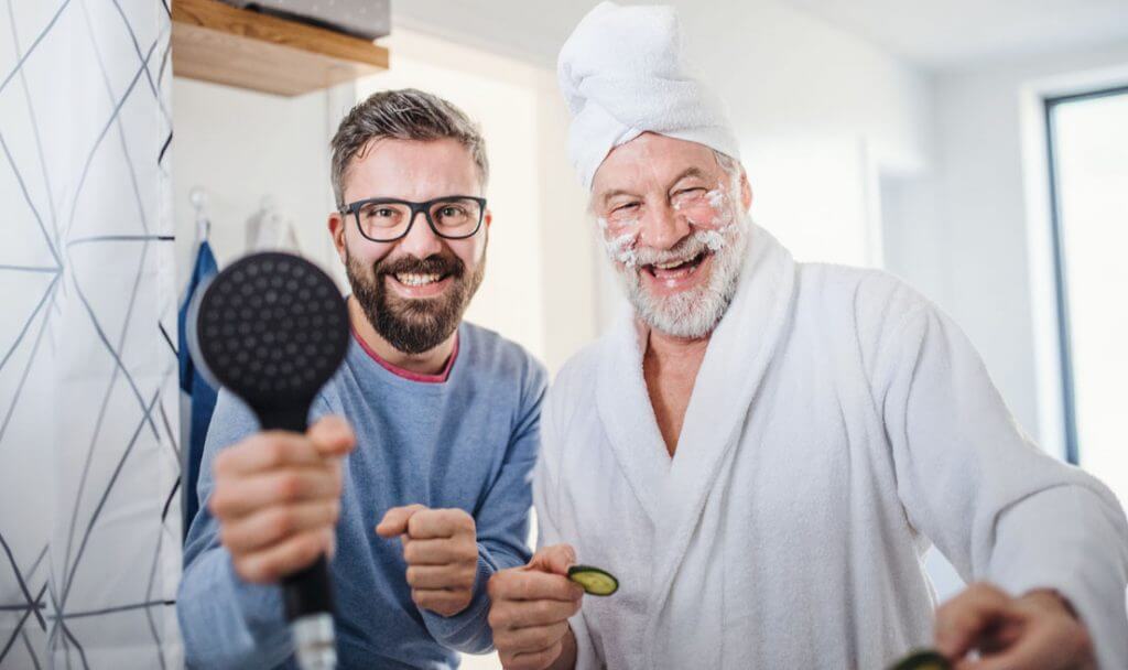 spa en casa, mascarillas hidratantes, bienestar adultos mayores