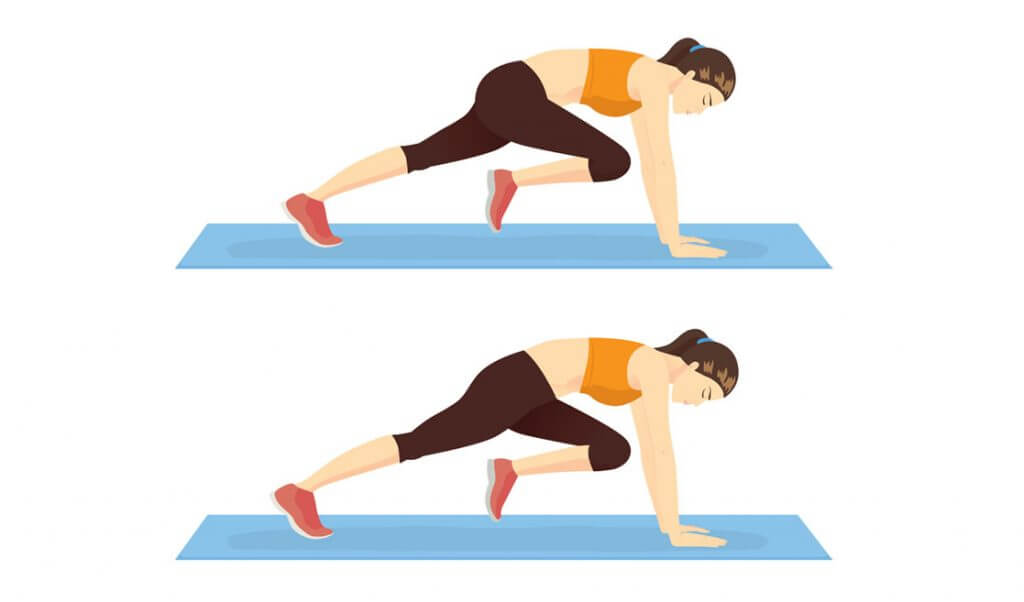 Ejercicio montain climbers
