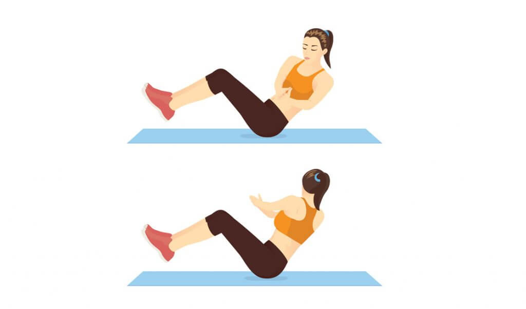 abdomen plano con ejercicio