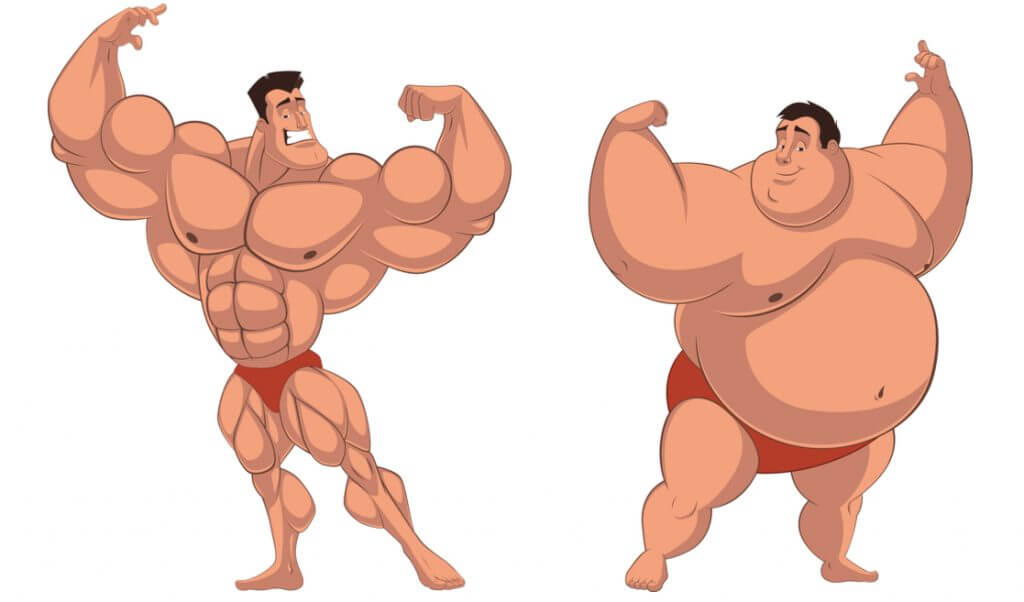 Personas con el mismo peso y diferente cuerpo