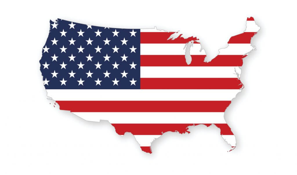 Mapa de Estados Unidos
