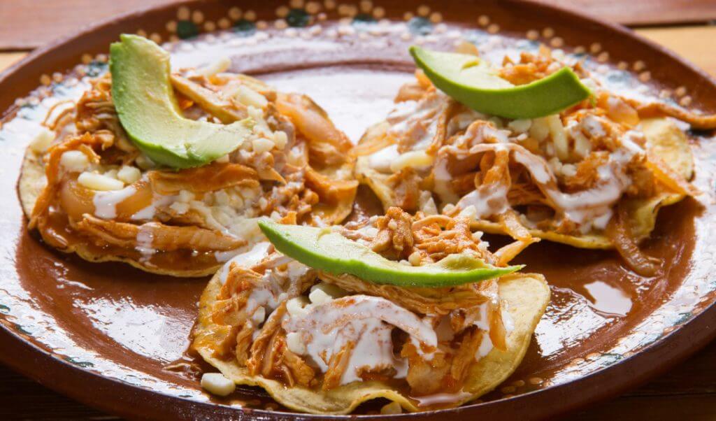tostadas de tinga