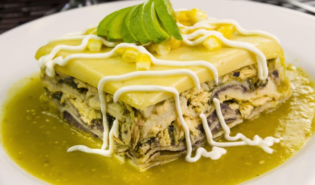 Pastel azteca poblano
