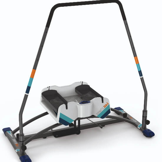 Aeroski para esquiar en casa