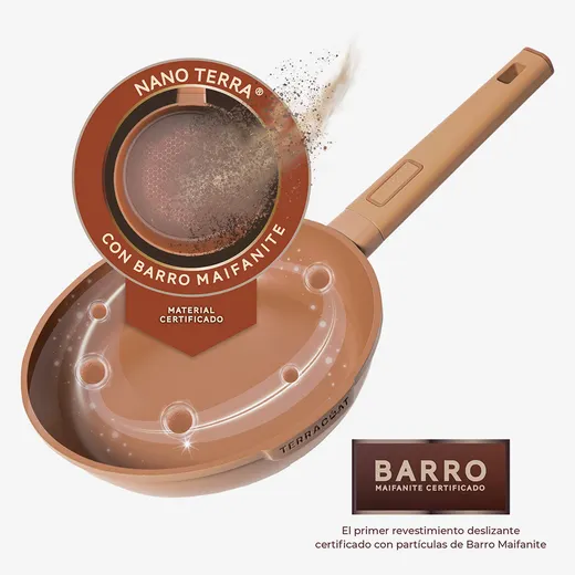 inova - Batería De Cocina Terracoat 