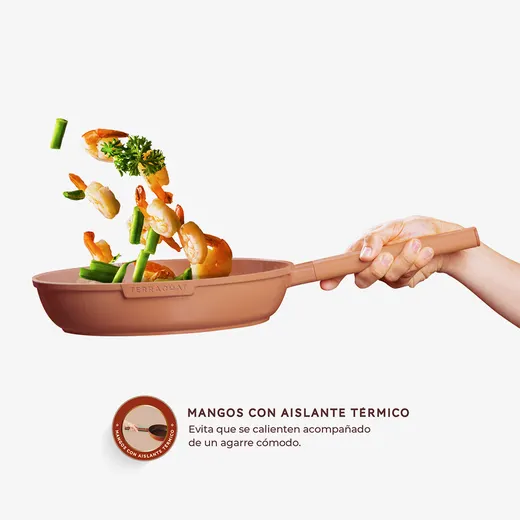 inova - Batería De Cocina Terracoat 