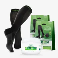 Green Marvel® Legs 2 Pares + Bálsamo Herbal Green Marvel® 250g