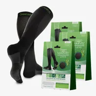 Green Marvel Legs 3 Pares